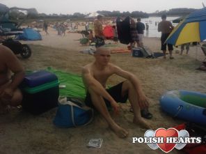 nad jeziorkiem:)
