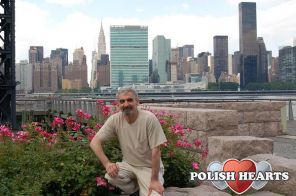 widok z Queensu na Manhattan