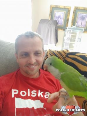 Ptaszek mojego kolegi. Ja mam psa :)