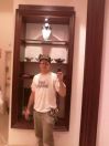 Trying on some shads 